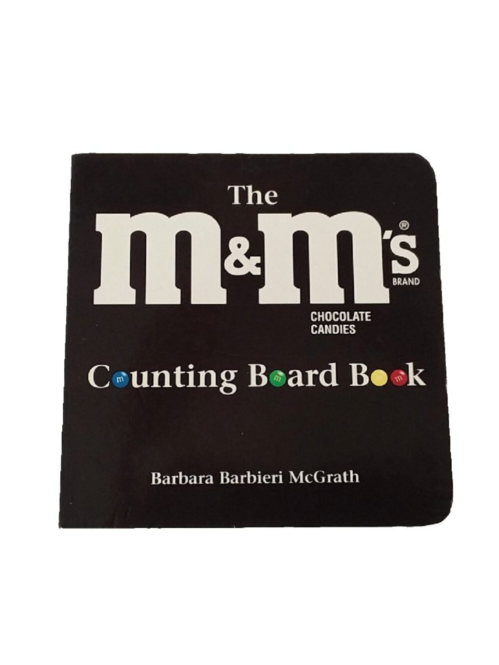 M & M's Counting Board Book 1997, Children's Number Book, Learn to Count